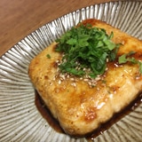 豆腐ステーキ♡焼肉のたれ味